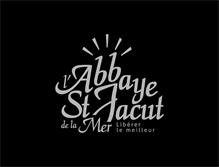 Tablet Screenshot of abbaye-st-jacut.com